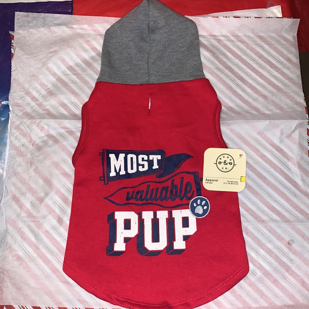 Doggy Hoodie. Size Medium. BRAND NEW W TAGS